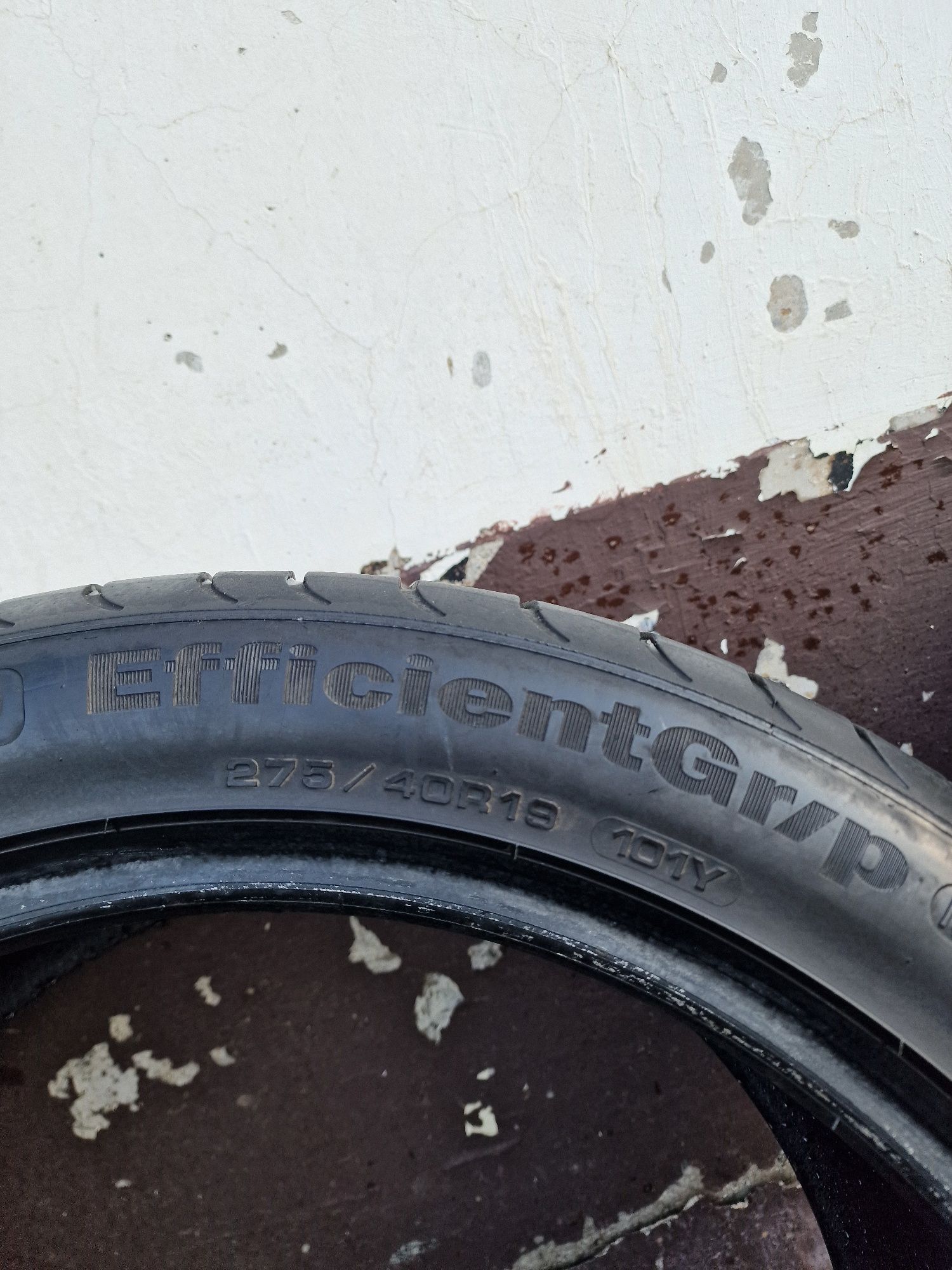 Разноширокая резина Goodyear Efficientgrip 275/40/19 и 245/45/19