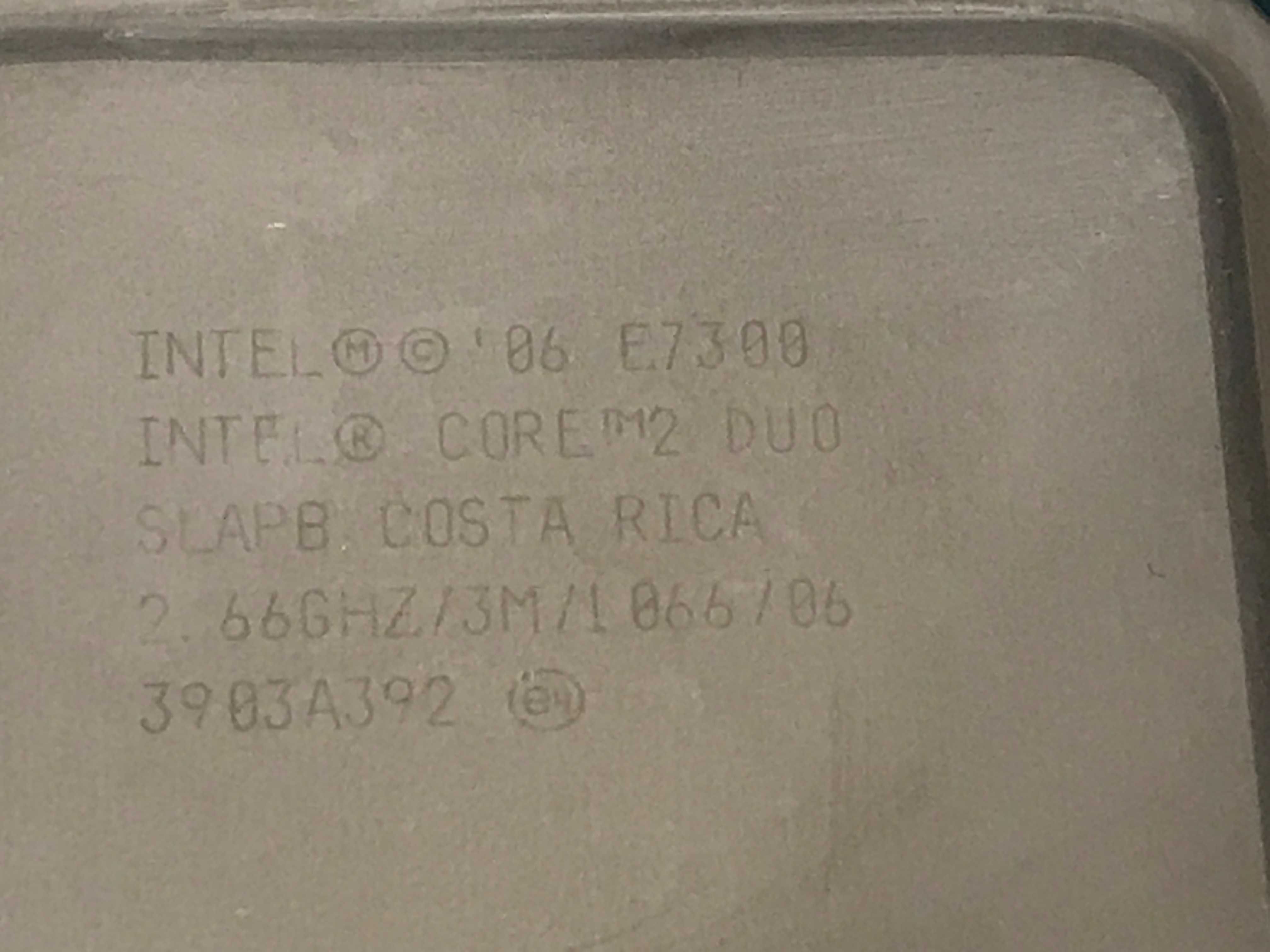 Intel Core™2 Duo E7300