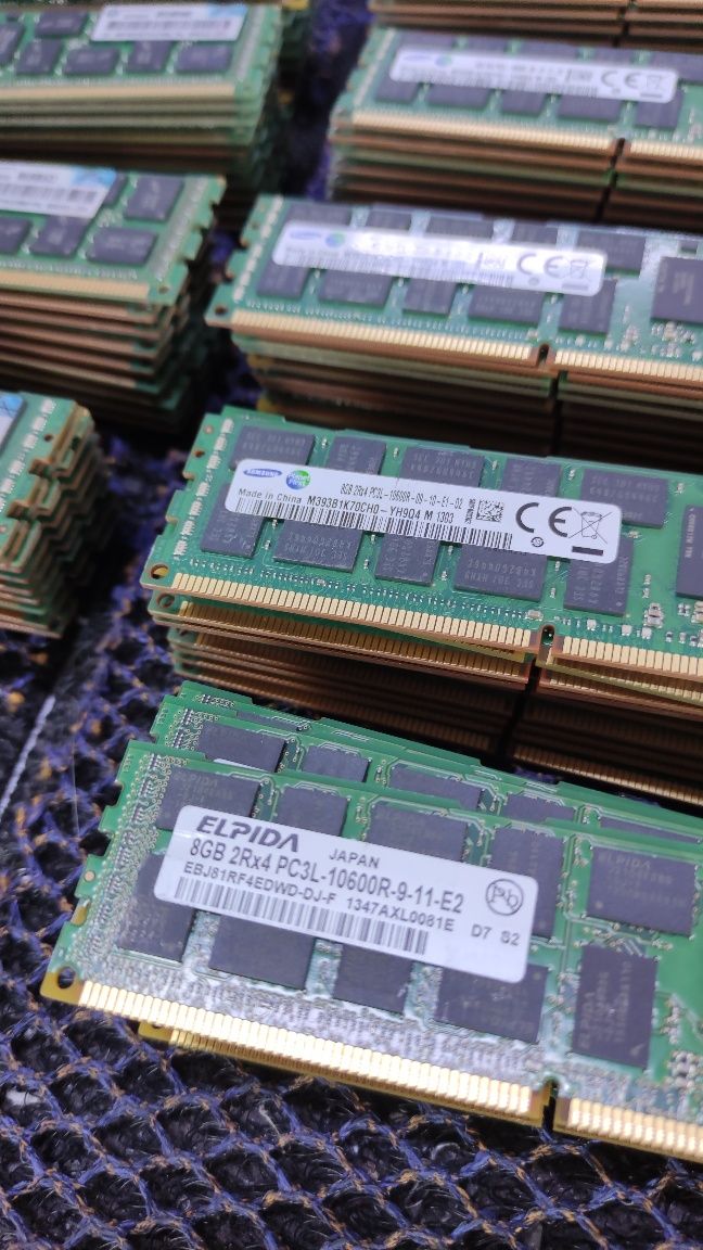 Серверная память DDR3 8gb 1333mhz в количестве