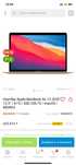 Mackbook air 13 256gb m1
