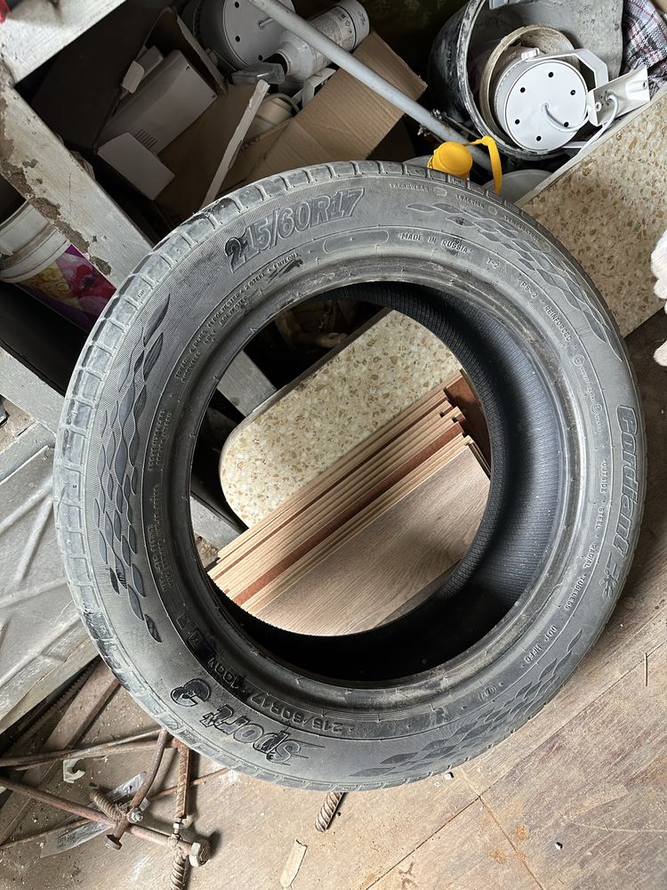 Шины 215/60R17.