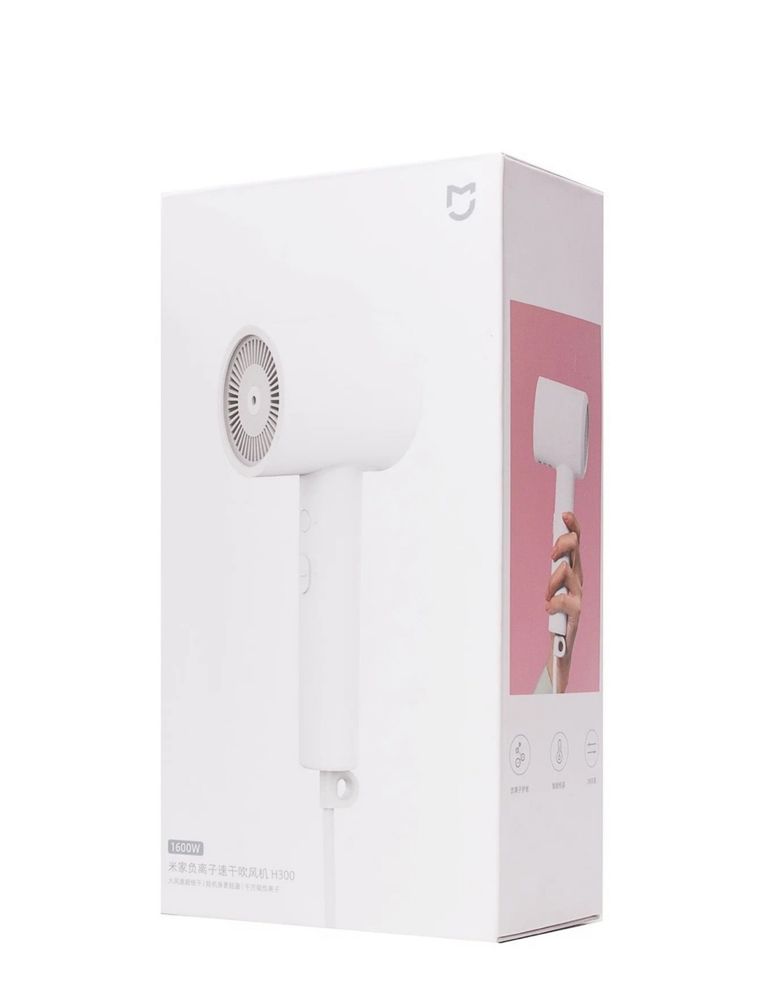 Фен,Фены, Xiaomi Mi Ionic Hair Dryer H300 фен 1600 Вт W