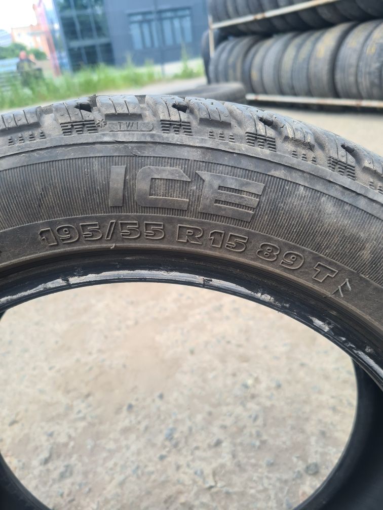 Продам б/у шины 4 шт , 195/55 R15
