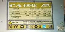 Блок питания на пк 400w за 2000тг