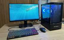 Системный блое intel Core i3-10105/16Gb/SSD/HDD/GTX 1050Ti+Монитор 24