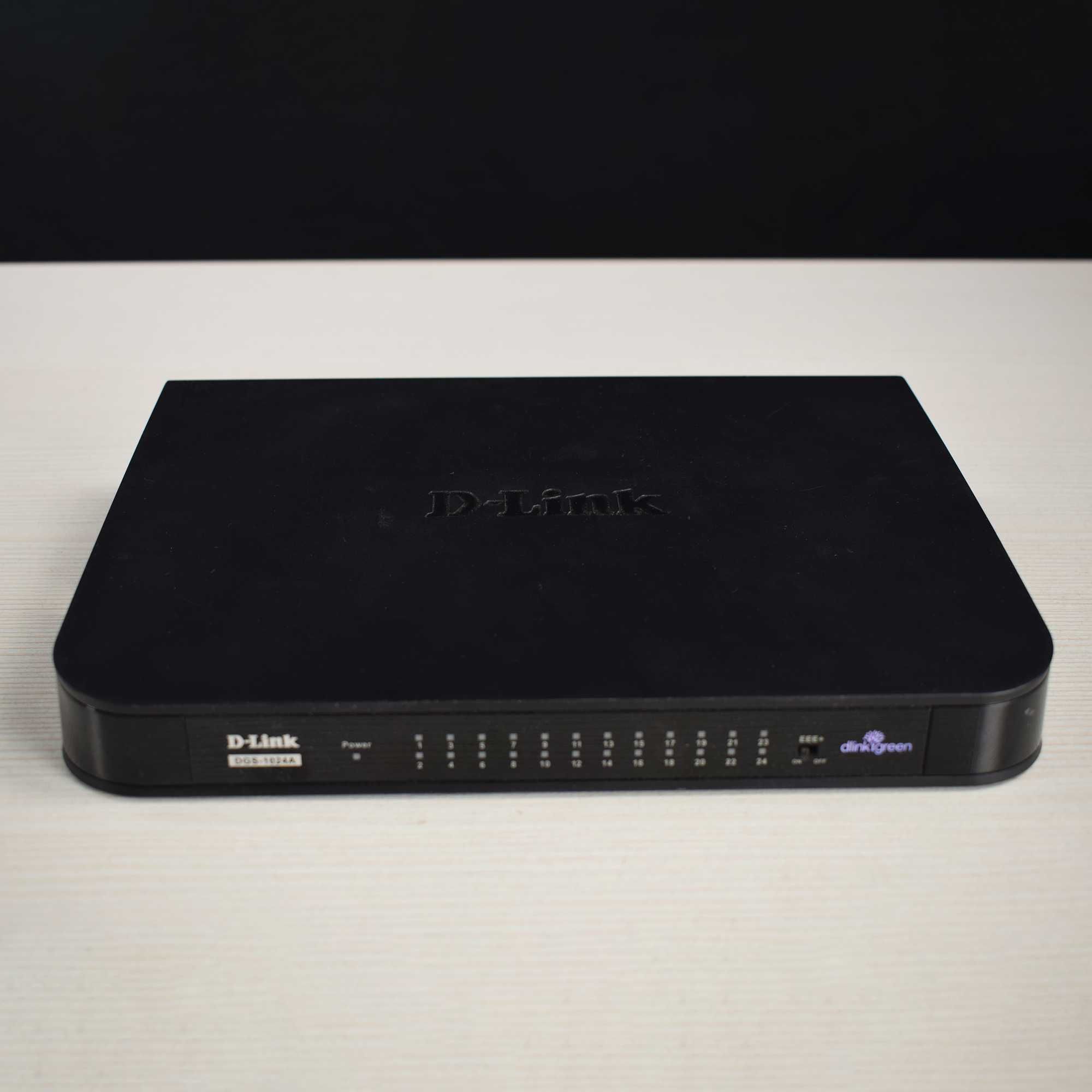 D-Link DGS-1024A — гигабитный коммутатор - Хорошее состояние!