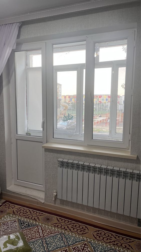 Пластиковое окно для лождия балкона
