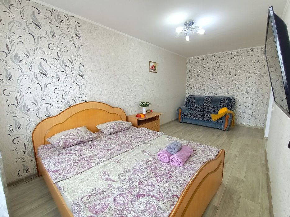 Квартира на сутки 1комн квартира на Ауэзова 236