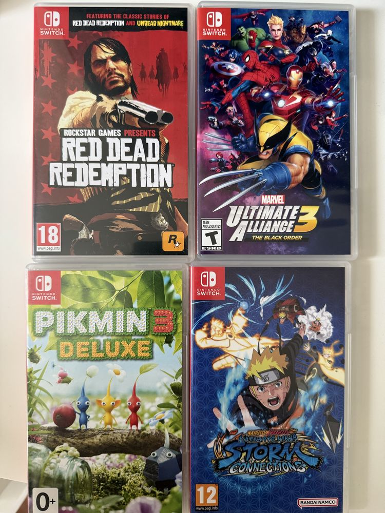 Кардриджи для Nintendo Switch