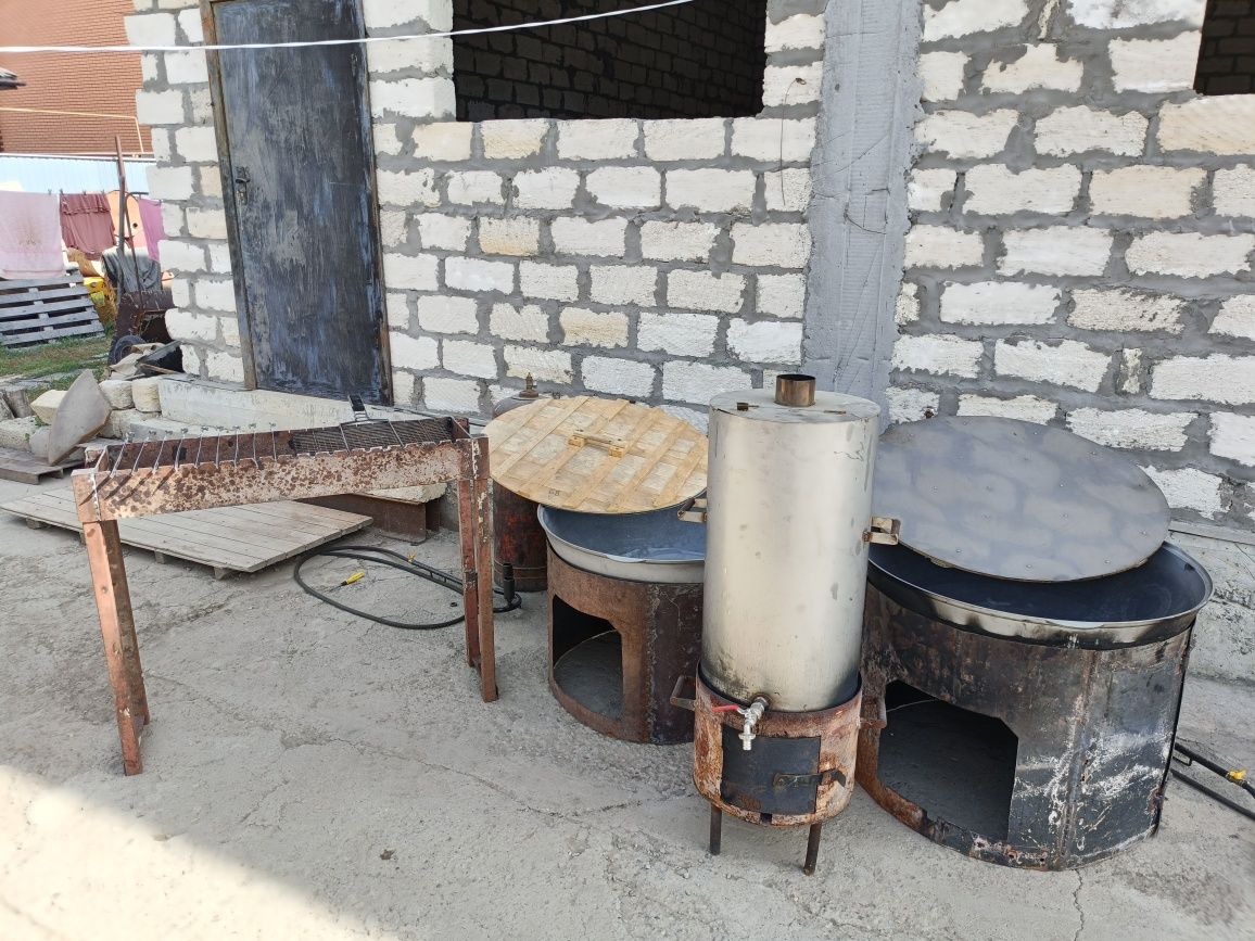 Казан ошак титан мангал газ баллон горелка самовар шампур барбекю!