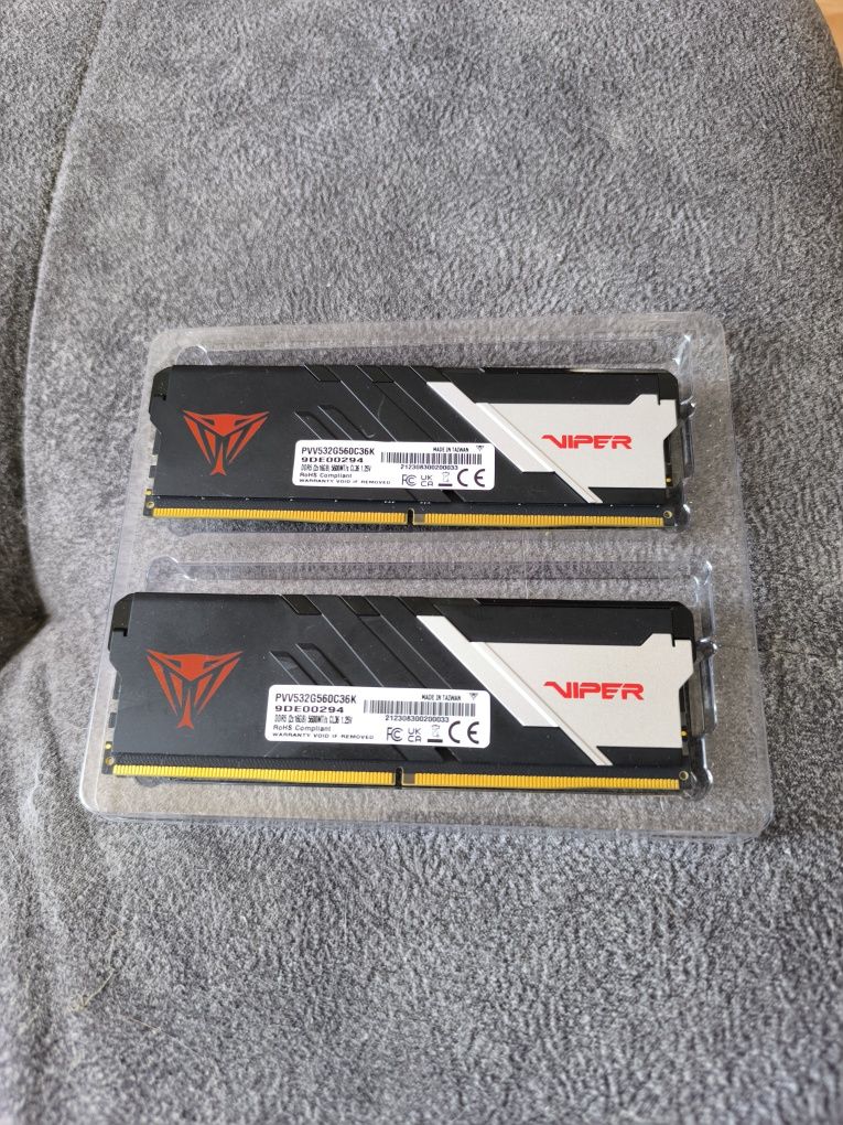 Продам оперативную память DDR5 2x по 16 5600