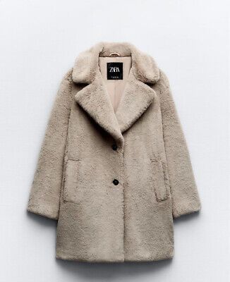 Шубка из искусственного меха Zara
