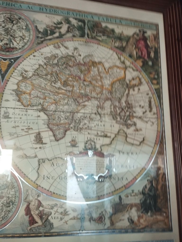 Картина,Старая карта