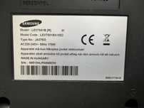 SAMSUNG телевизор диагональ 37 дюймов, на запчасти