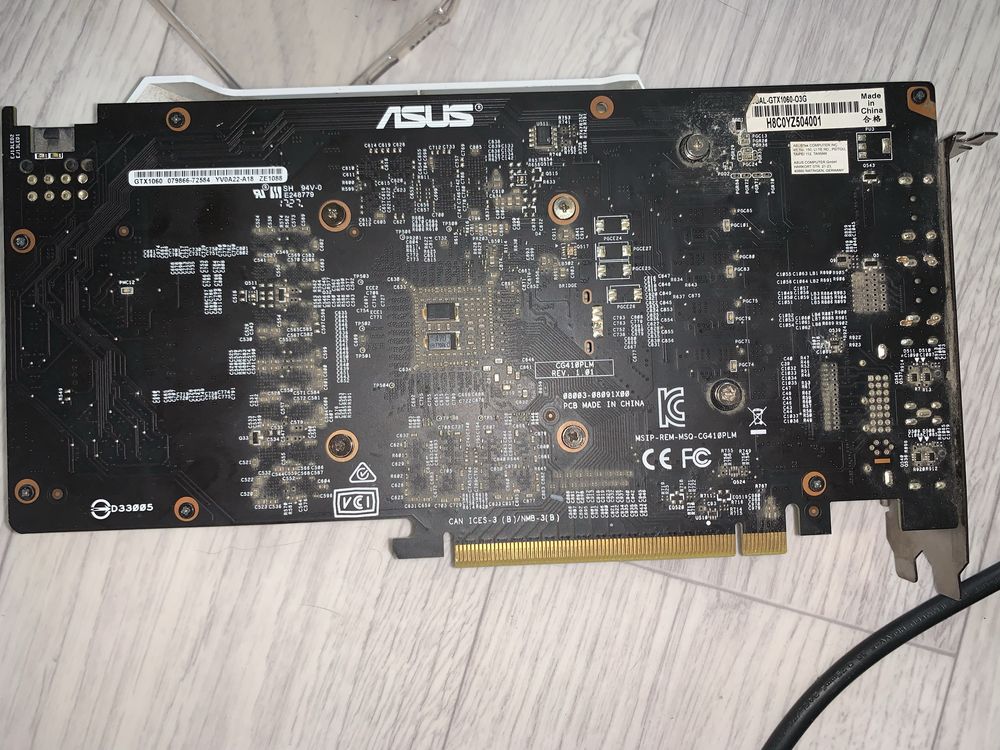 GTX 1060 3gb Asus