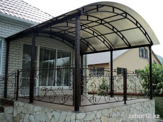 Навес перила решётка ковка