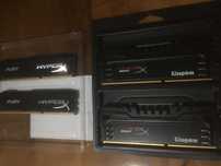 DDR3 Kingston hyperx fury 4gb 2шт = 8gb 2 шт