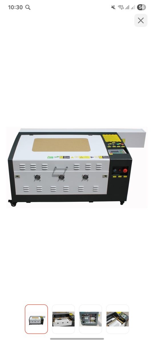 Лазерный станок ALSELL JK 6040 Ruida 60W 60 ВтW