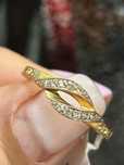 Кольцо 750 бриллианты