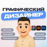 Графический дизайнер - Логотипы, Презентации, Креативы, Баннеры