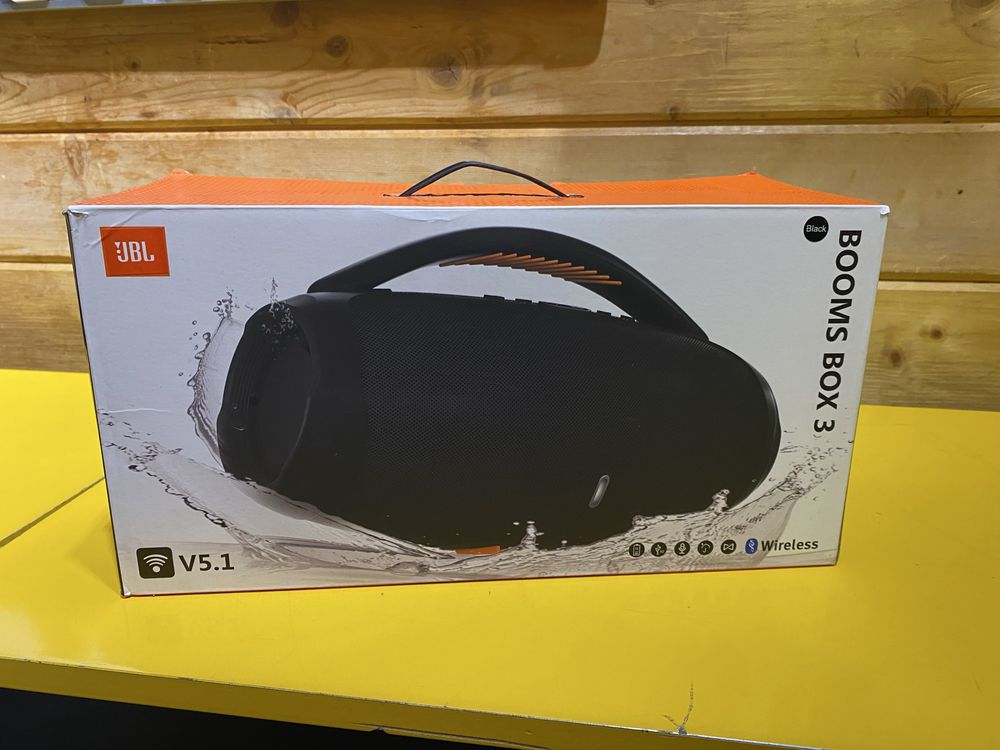 Портативная колонка JBL Boombox 3 Black