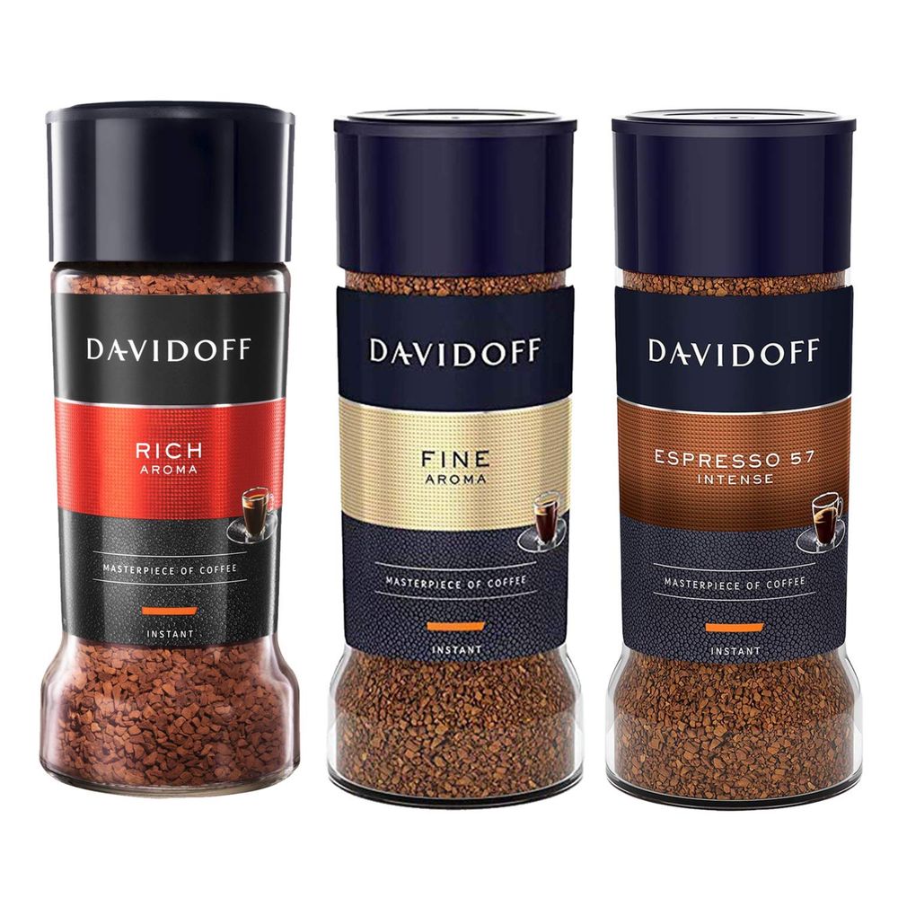 Кофе растворимый DAVIDOFF 100 г.