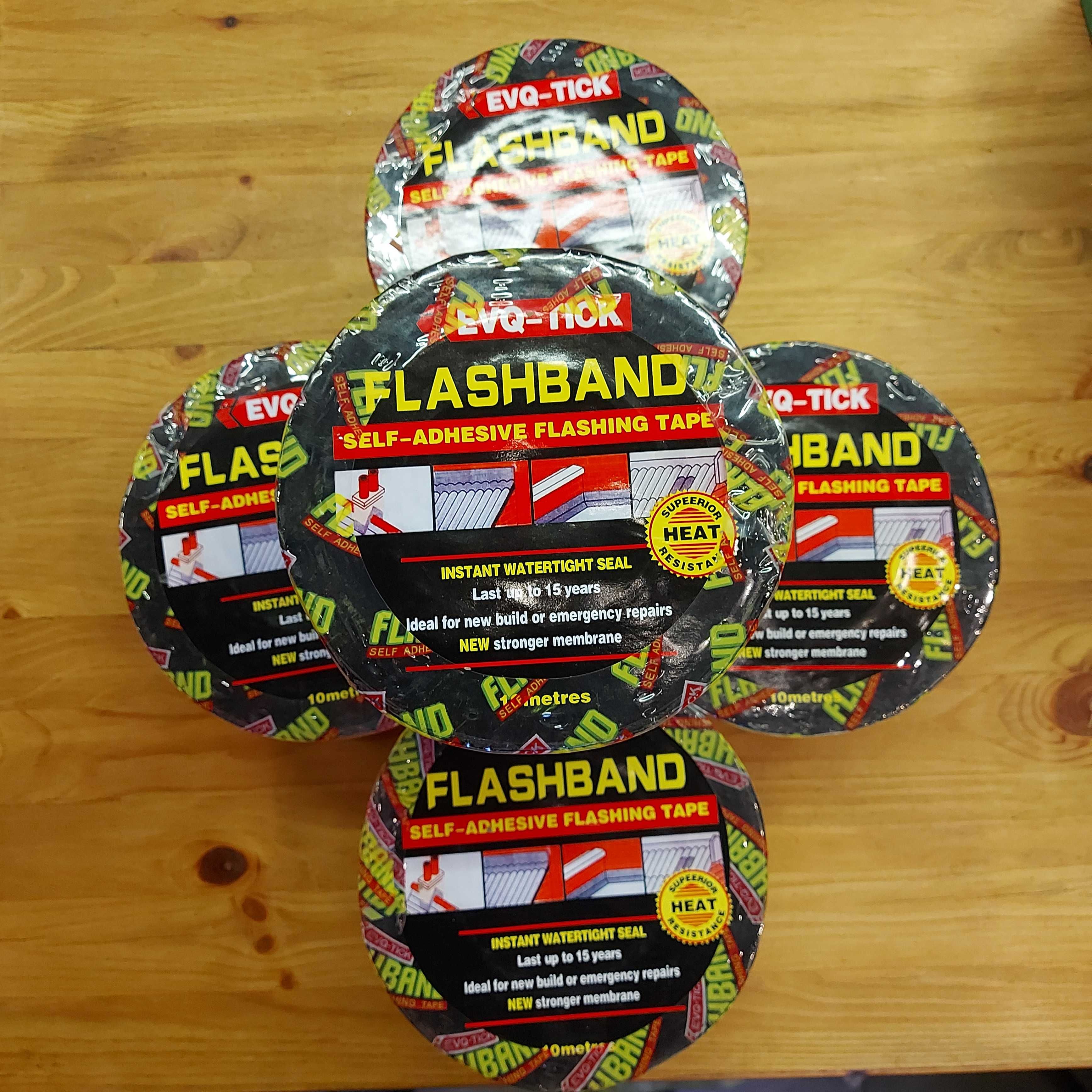 Битумный скотч "FlashBand". Гидроизоляционная, кровельная лента.