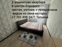 Сдам 2-комнатную квартира в центре Борового