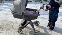 Продам коляску Stokke люлька и 2 прогулочного блока