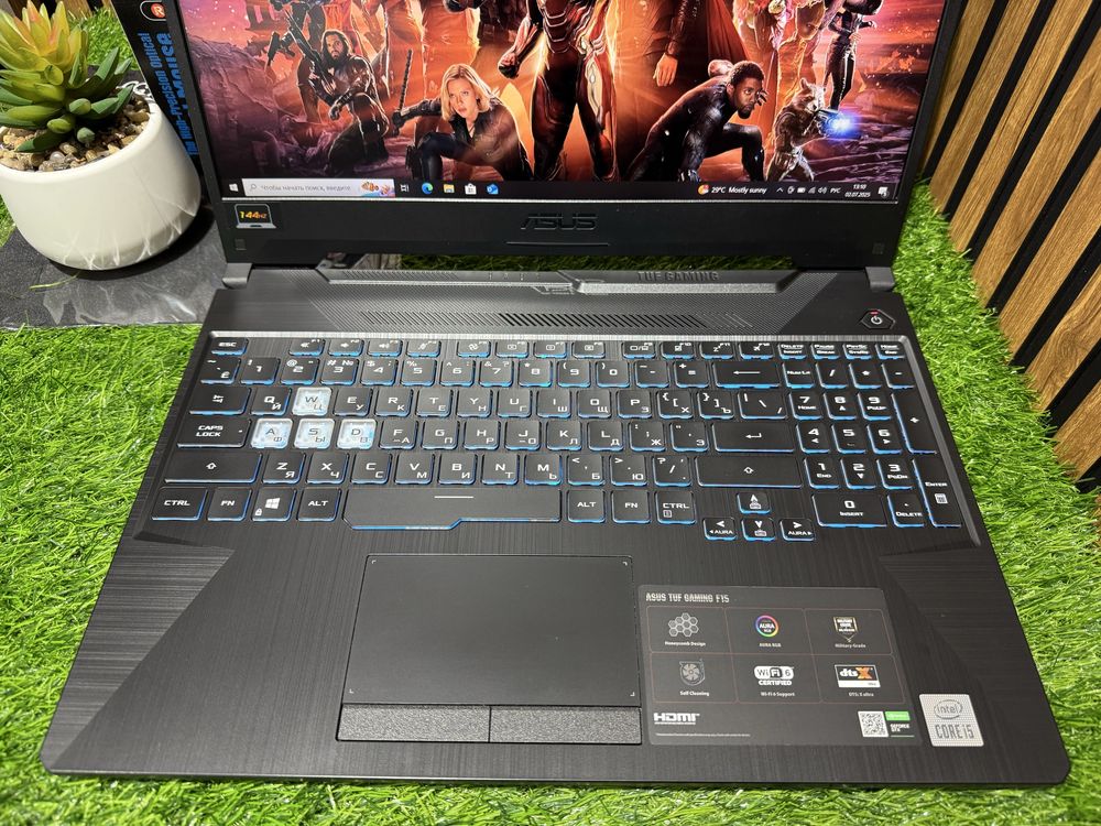 Игровой Ноутбук Asus TUF Gaming F15 Core i5-10/16GB/SSD512GB/GTX1650Ti
