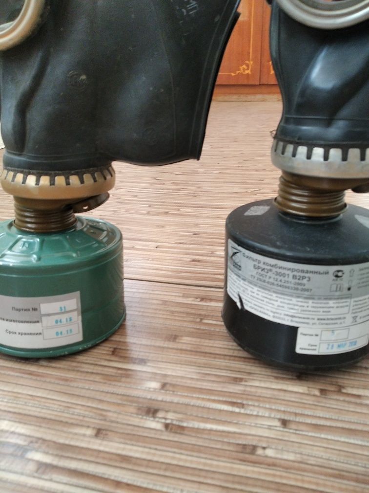 Продам противогазы
