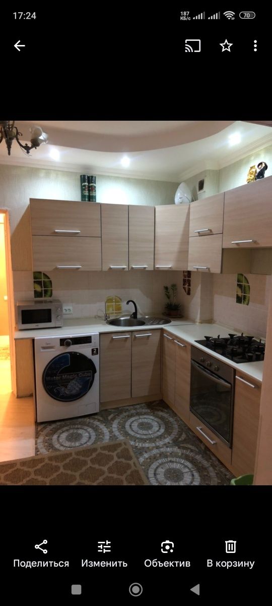 2 комн квартира, Калдаякова - Казыбек би.