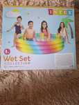 Надувной бассейн INTEX  2+ WET SET COLLEction  168×38