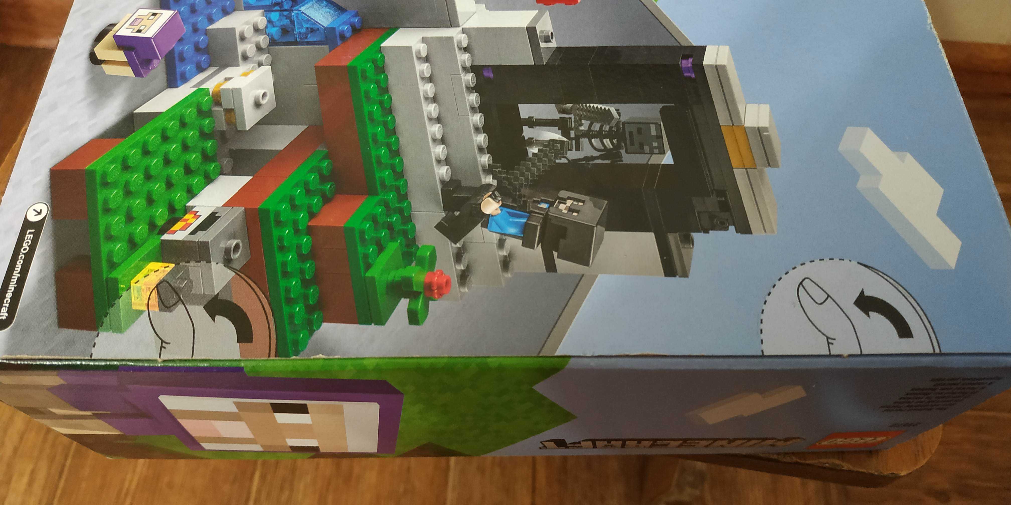 Набор «Разрушенный портал» LEGO Minecraft 21172 Лего