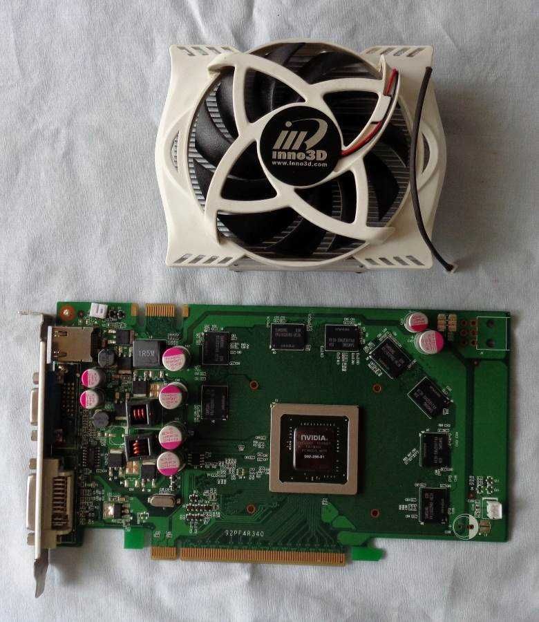 Inno 3D 9800 GT Green, 1Gb GDDR3, 256 bit
