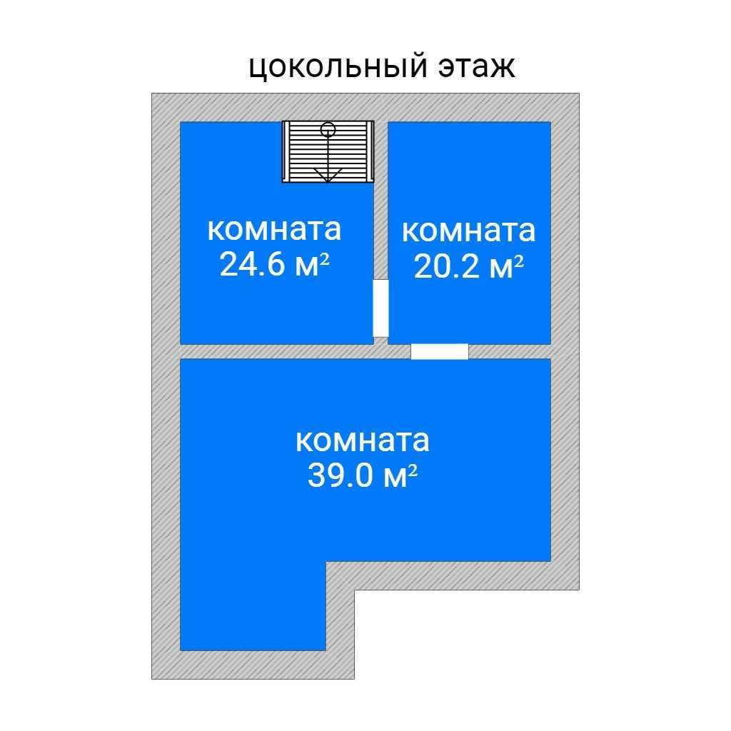 Продается шикарный 2х уровневый коттедж с цоколем в г. Тобыл!