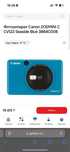 Фотоаппарат Canon ZOEMINI C CV123 Seaside Blue 3884C008