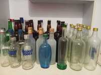 Бутылки стеклянные
