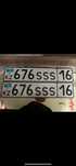 VIP гос номер 676SSS16 недорого