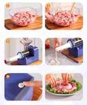 Колбасный шприц-мясорубка, электрический