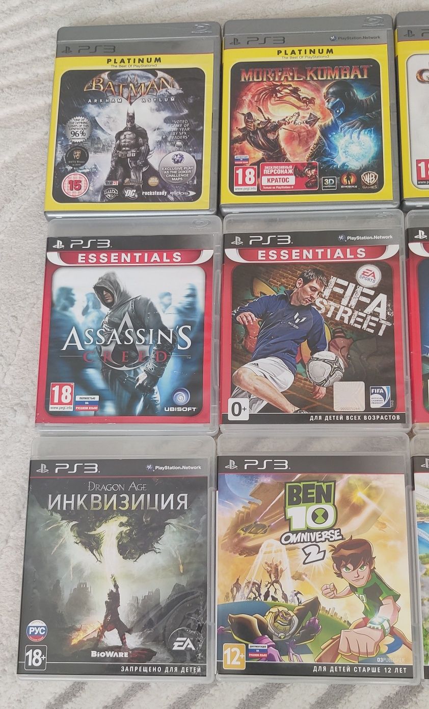 игры диски на ps3