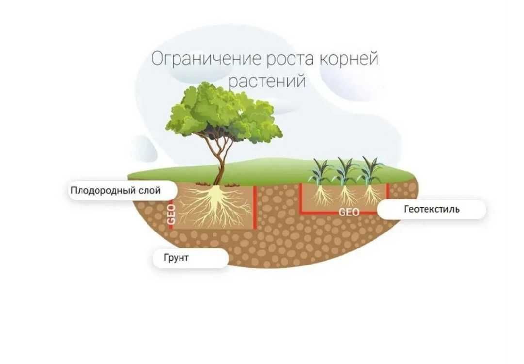 Геотекстиль иглопробивной дорнит. Фундамент, дренаж, против сорняков