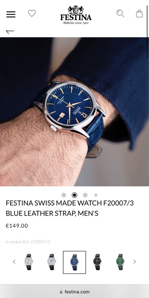 FESTINA swiss made watch
