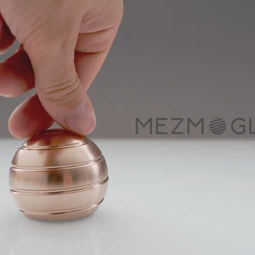MEZMOGLOBE. Кинетическая вращающаяся антистресс фигура премиум класса