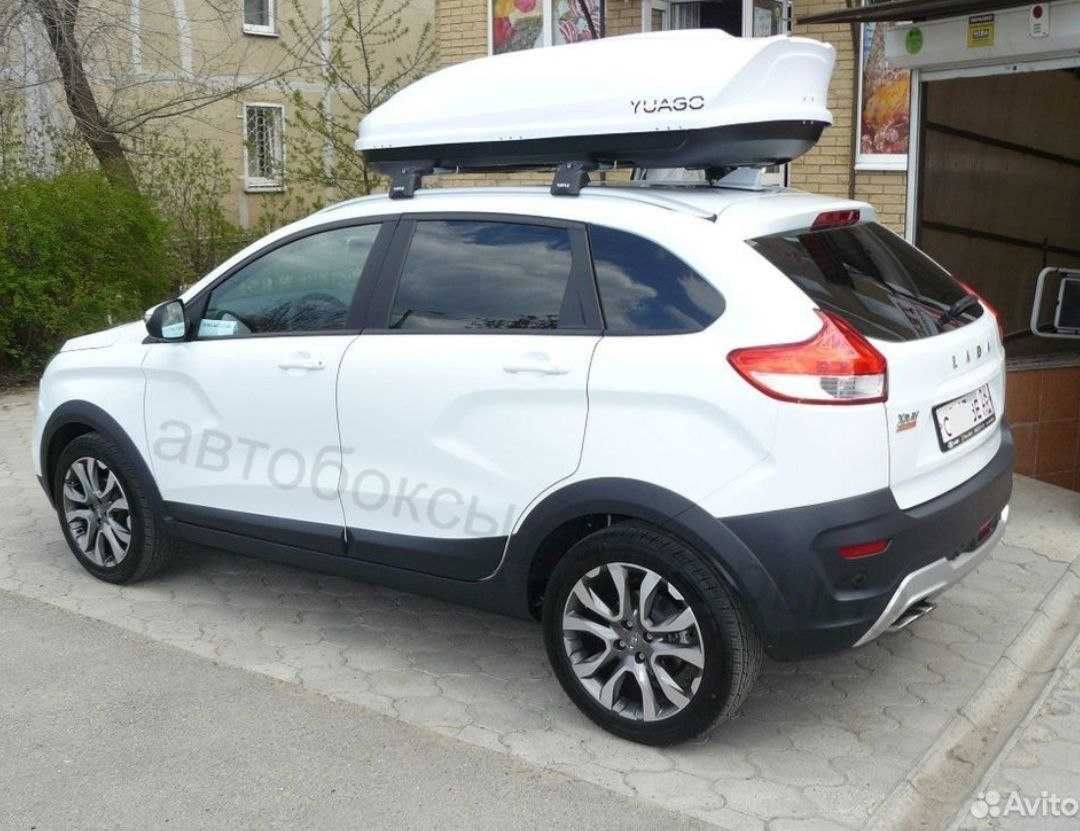 Автобокс YUAGO “Optima” белый (матовый) 390 л В НАЛИЧИИ