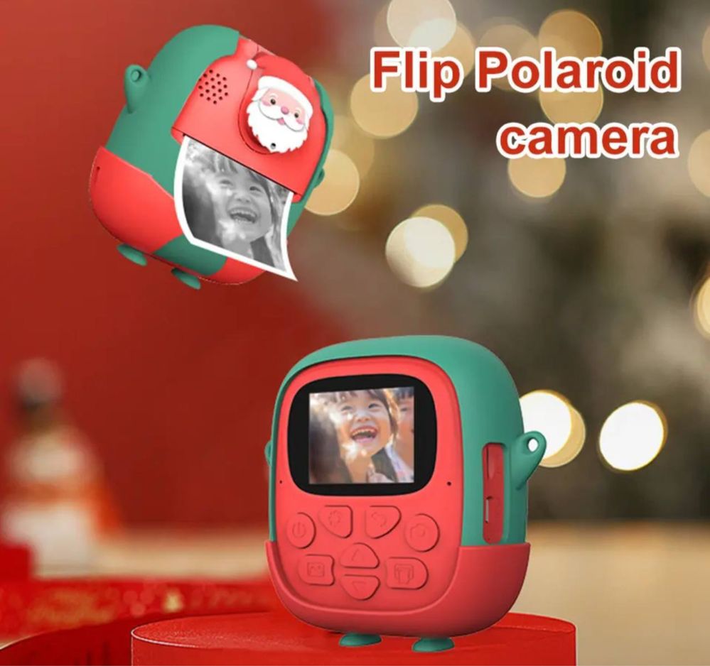 Фотопринтер,фотоаппарат,принтер,для детей,подарок,фото,принтер
