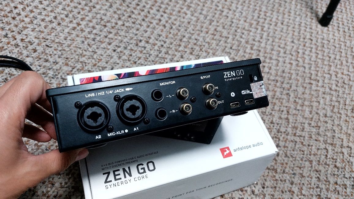 Продам звуковую карту Antelope ZenGo с цифровым аудио процессором