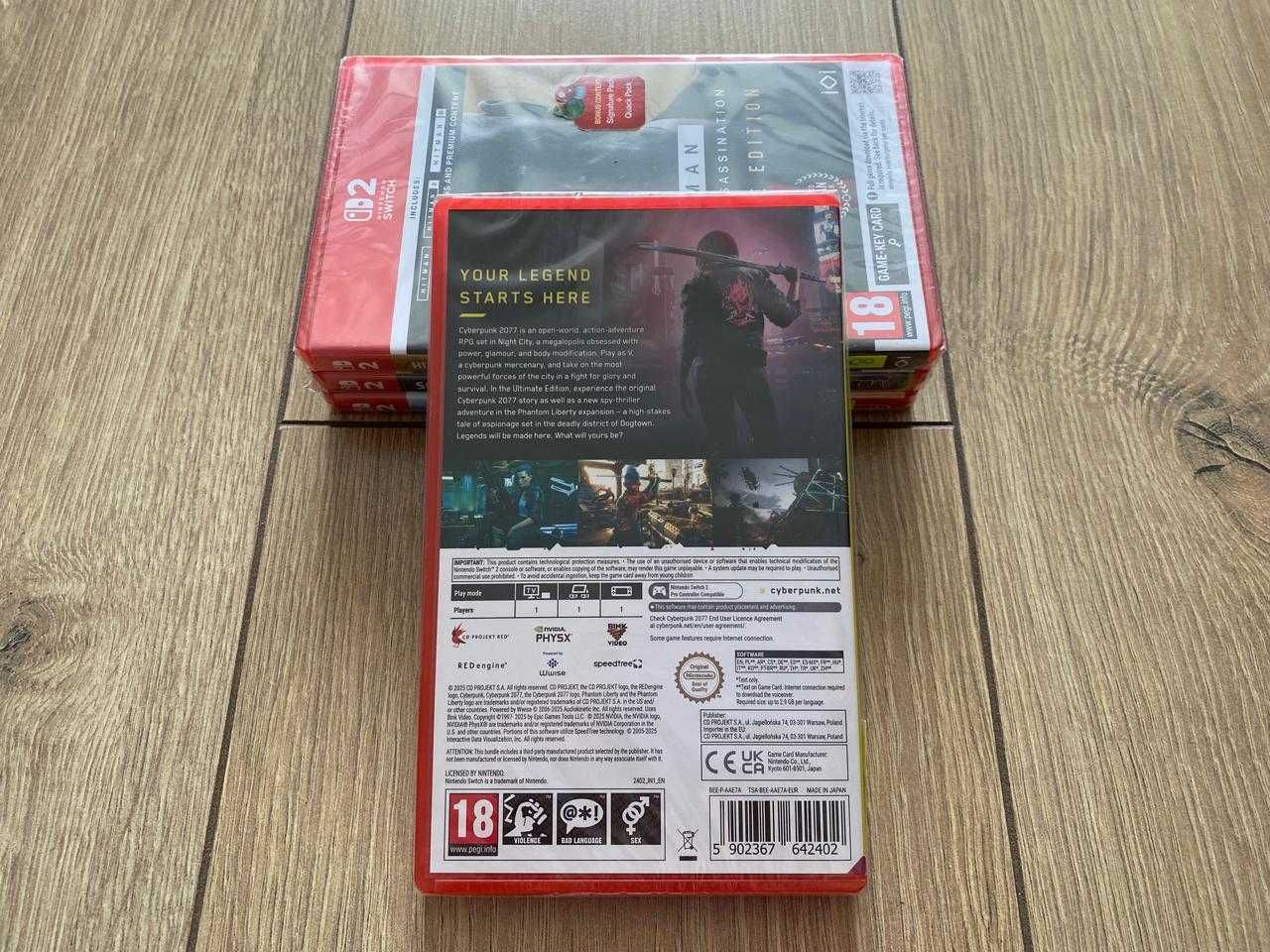 Новый Cyberpunk 2077 Ultimate Ed Nintendo Switch 2/ Киберпанк Полное