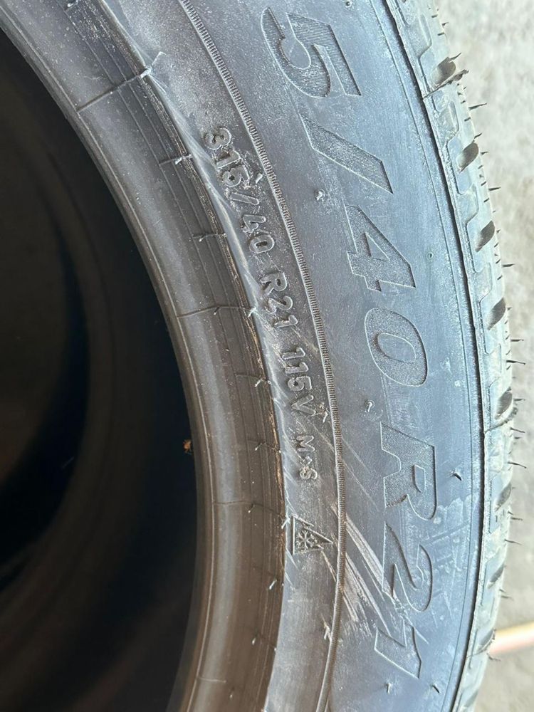 275/45/21 и 315/40/21 pirelli scorpion winter