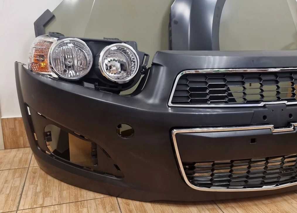 Бампер передний фара капот крылья решетка Chevrolet Aveo